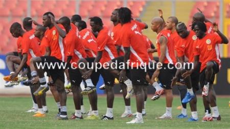 galop d'entrénement des lions au ghana